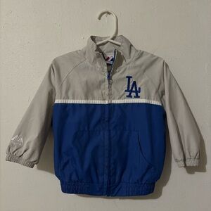 LA Dodgers Windbreaker Zip Up Jacket